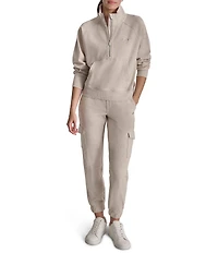 DKNY by Donna Karan Logo Slim Fit Cargo Pull-On Joggers