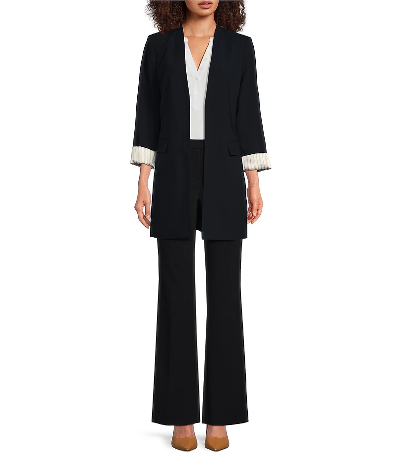 DKNY by Donna Karan Coordinating Modern Fit Flat Front Straight Leg Pant
