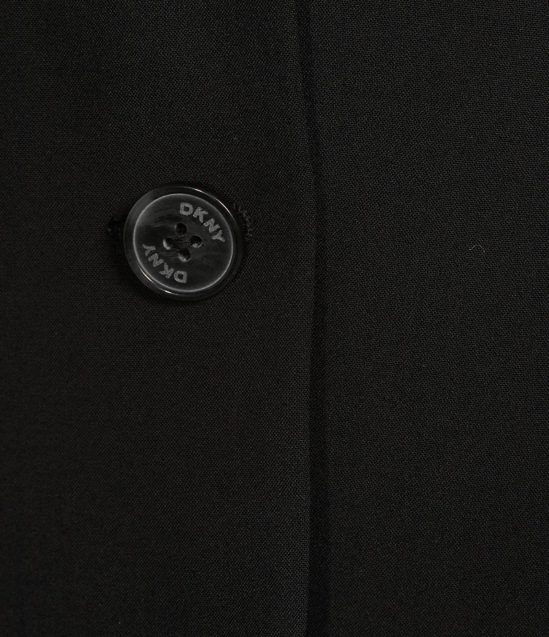 DKNY by Donna Karan Coordinating Notch Collar Long Sleeve Two Button Blazer