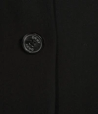 DKNY by Donna Karan Coordinating Notch Collar Long Sleeve Two Button Blazer