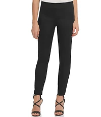 DKNY by Donna Karan Ponte Knit Pull-On Knit Leggings