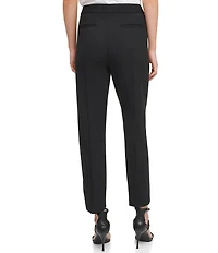DKNY by Donna Karan Scuba Crepe Slim Leg Ankle Pants