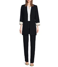 DKNY by Donna Karan Slim Ankle Trousers