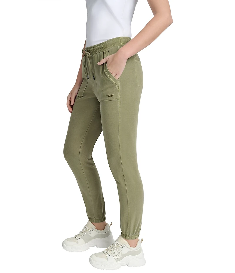 DKNY by Donna Karan Smocked Waistband Joggers