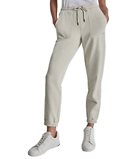 DKNY by Donna Karan Smocked Waistband Joggers