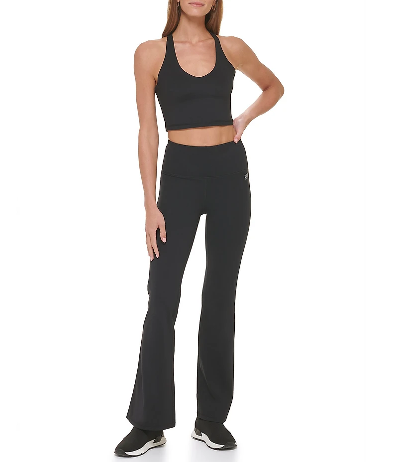 DKNY Sport by Donna Karan Balance High Waisted Flare Leg Leggings