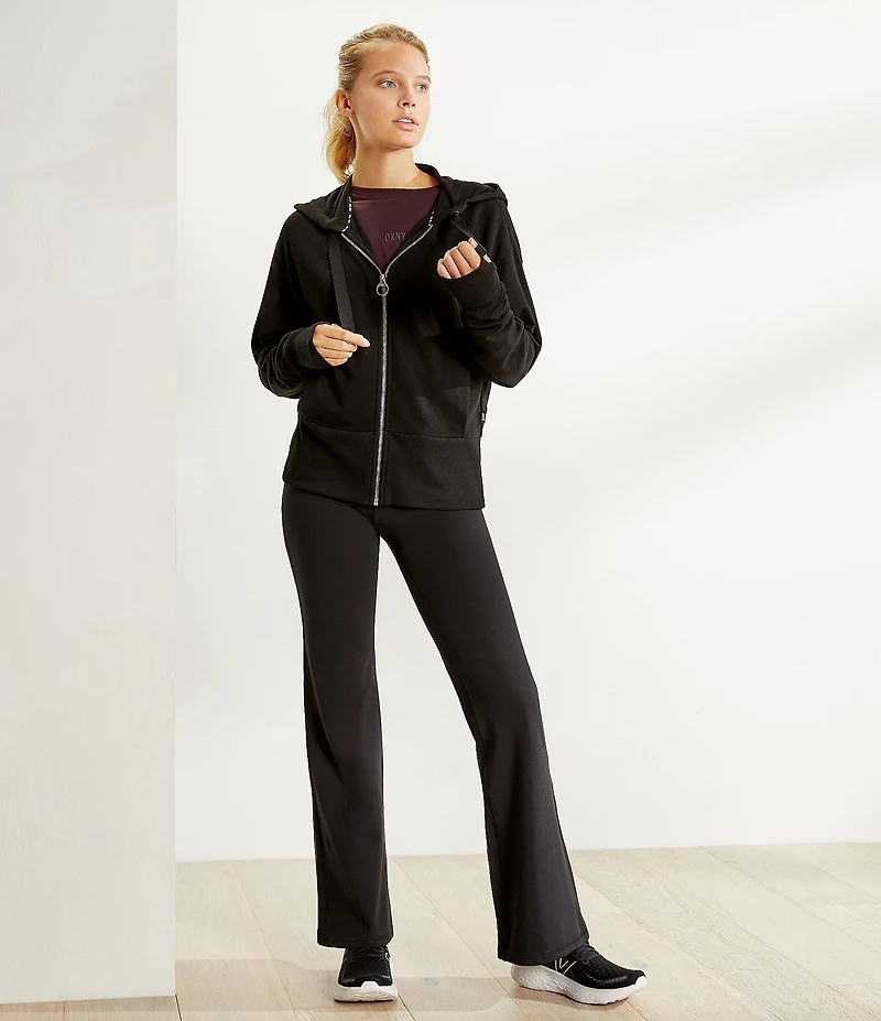 DKNY Sport by Donna Karan Balance High Waisted Flare Leg Leggings