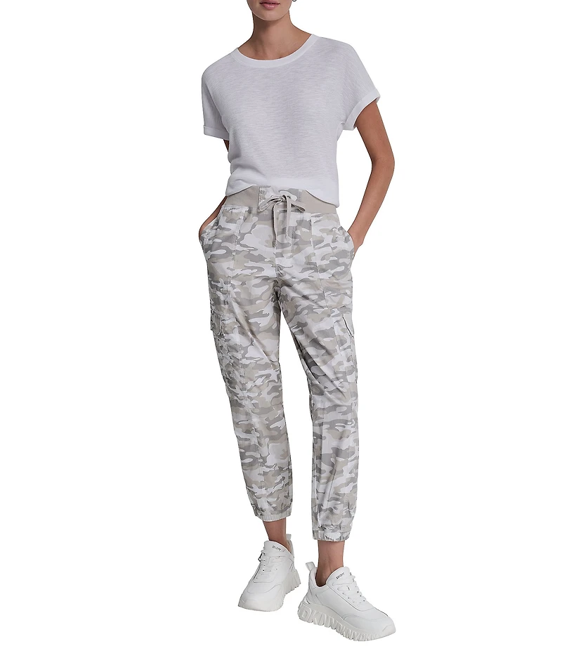DKNY Sport by Donna Karan Camo Cargo Jogger Pants