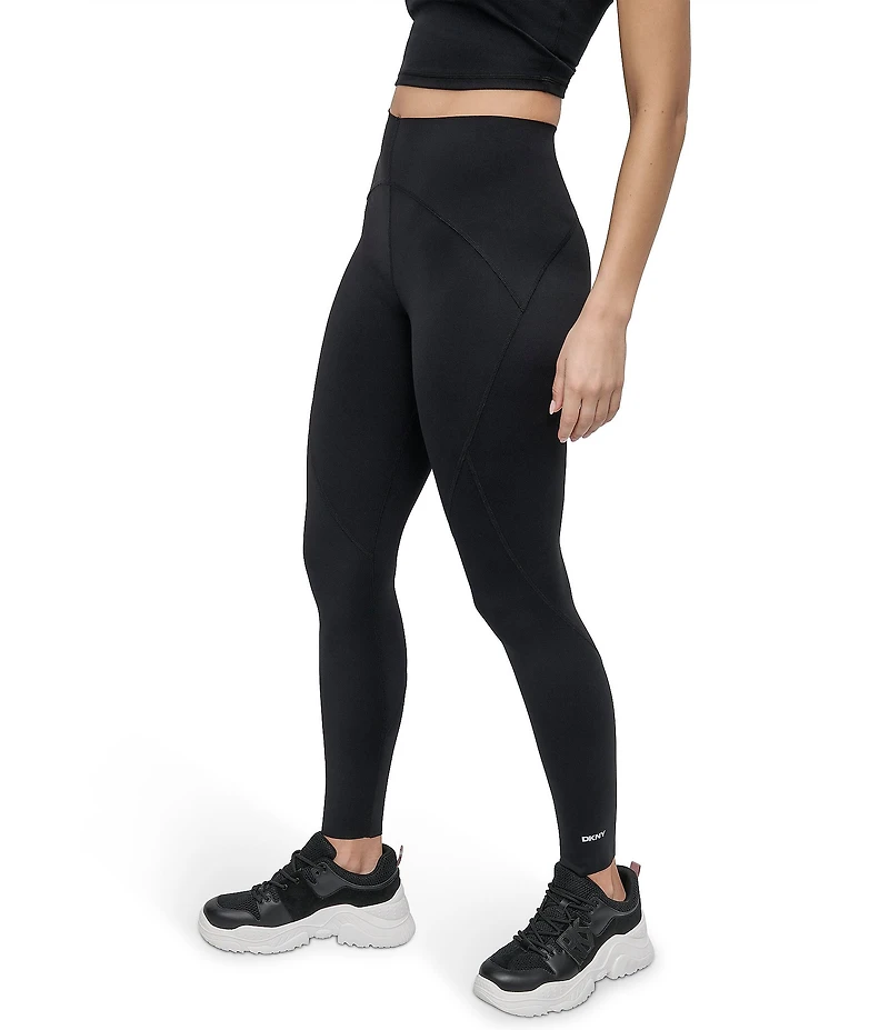 DKNY Sport by Donna Karan Contour Compression Super High Waist 7/8 Legging
