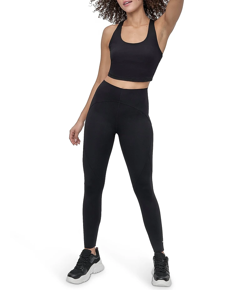 DKNY Sport by Donna Karan Contour Compression Super High Waist 7/8 Legging
