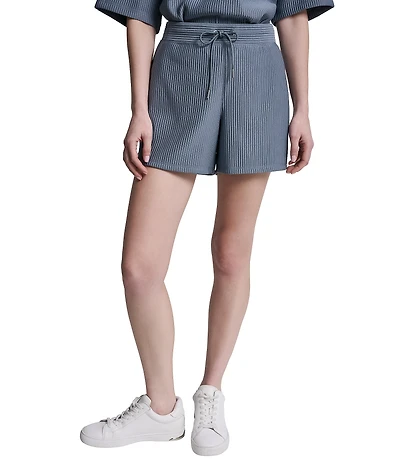 DKNY Sport by Donna Karan Coordinating Tech Ottoman Mid-Rise 4#double; Shorts