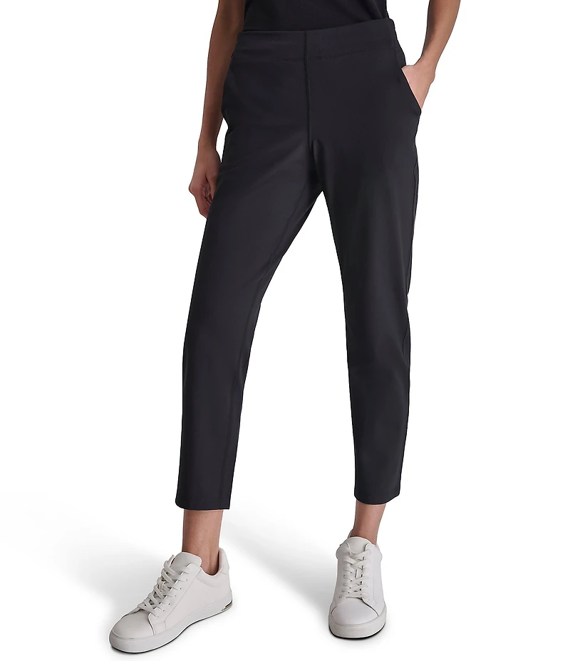 DKNY Sport by Donna Karan Elastic Waist Balance Compression Skinny Pants