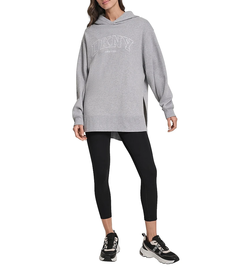 DKNY Sport by Donna Karan French Terry Oversized Long Sleeve Hoodie