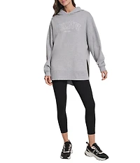 DKNY Sport by Donna Karan French Terry Oversized Long Sleeve Hoodie