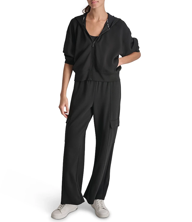 DKNY Sport by Donna Karan Highline Scuba Full Zip Hoodie