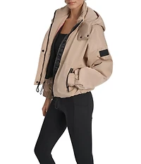 DKNY Sport by Donna Karan Hooded Oversized Jacket