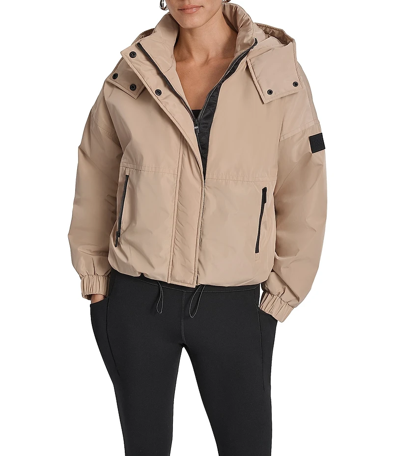 DKNY Sport by Donna Karan Hooded Oversized Jacket