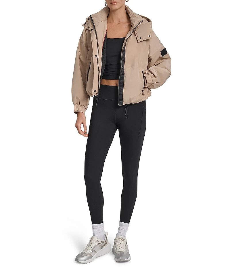 DKNY Sport by Donna Karan Hooded Oversized Jacket