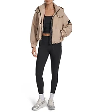 DKNY Sport by Donna Karan Hooded Oversized Jacket