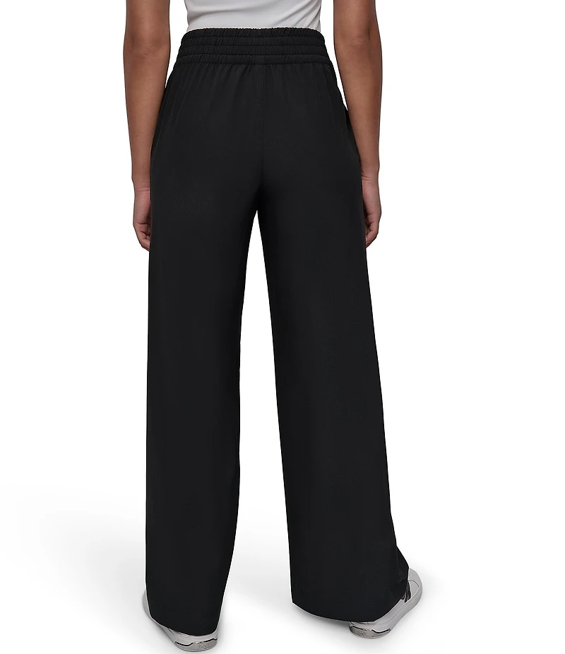 DKNY Sport by Donna Karan Hudson Stretch High Rise Wide Leg Pants