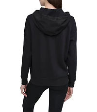 DKNY Sport by Donna Karan Lightweight Hybrid Full Zip Jacket