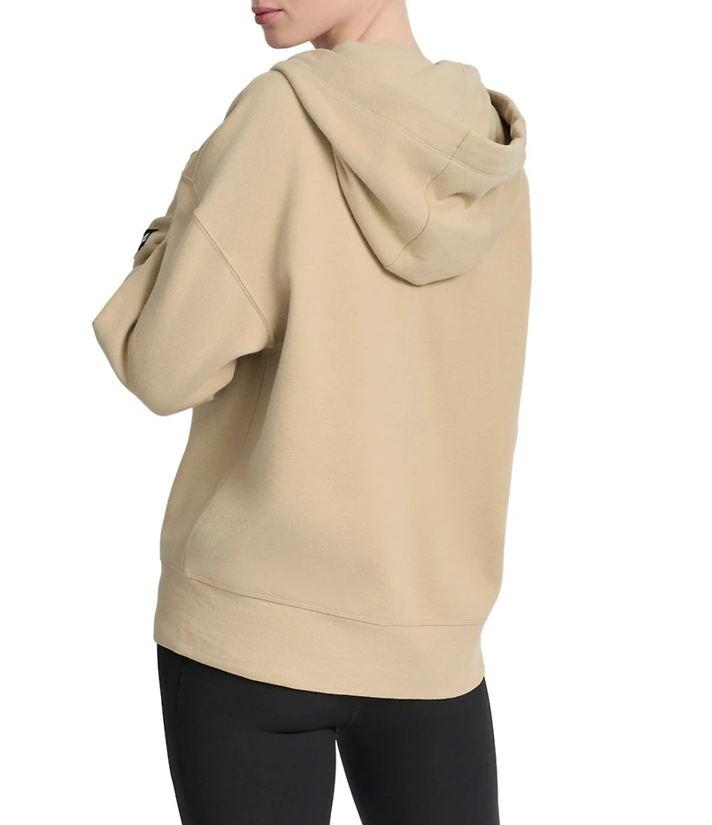 DKNY Sport by Donna Karan Oversized Full Zip Jacket Hoodie
