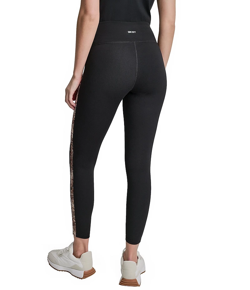 DKNY Sport by Donna Karan Side Stripe High Waist 7/8 Legging