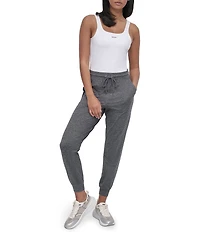 DKNY Sport by Donna Karan Spacedye High Waist Slim Fit Jogger