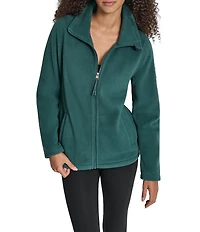 DKNY Sport by Donna Karan Tech Fleece Long Sleeve Full Zip Jacket