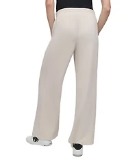 DKNY Sport by Donna Karen Highline Ribbed High Waist Wide Leg Pants