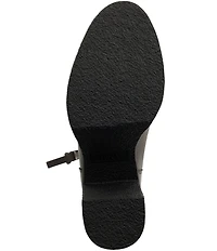 DKNY by Donna Karan Toia Leather Lace Up Platform Booties