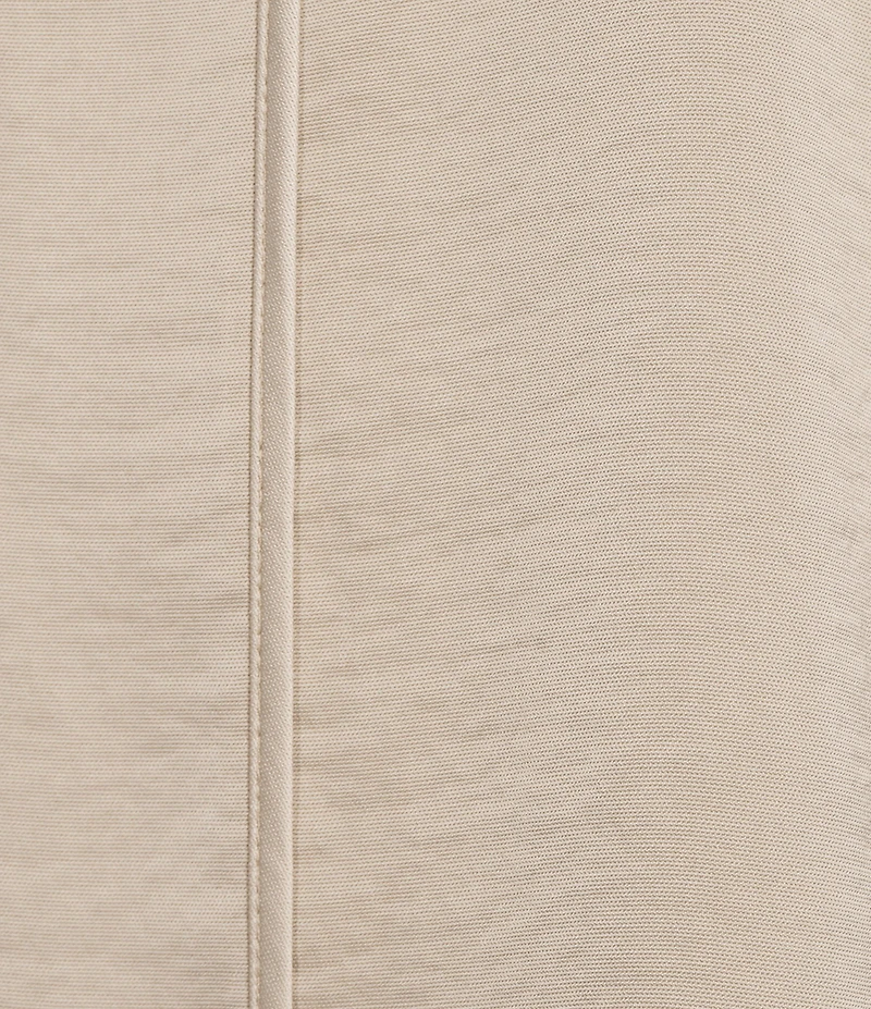 DKNY by Donna Karan Woven V-Neck Short Sleeve Blouse