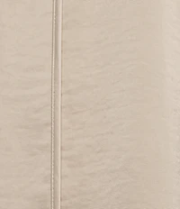 DKNY by Donna Karan Woven V-Neck Short Sleeve Blouse