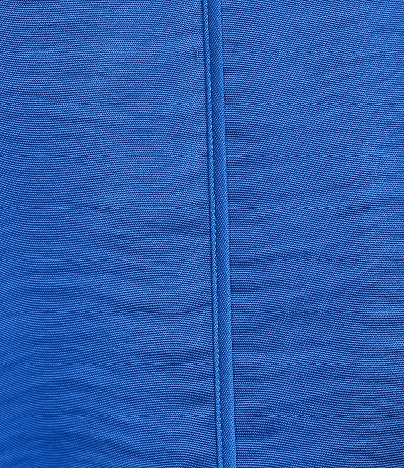 DKNY by Donna Karan Woven V-Neck Short Sleeve Blouse