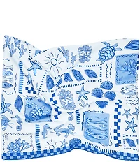 Dock & Bay Grecian Shores Quick Dry XL Beach Towel with Pouch