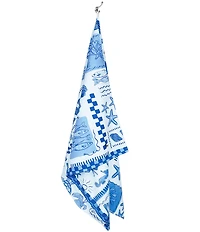 Dock & Bay Grecian Shores Quick Dry XL Beach Towel with Pouch