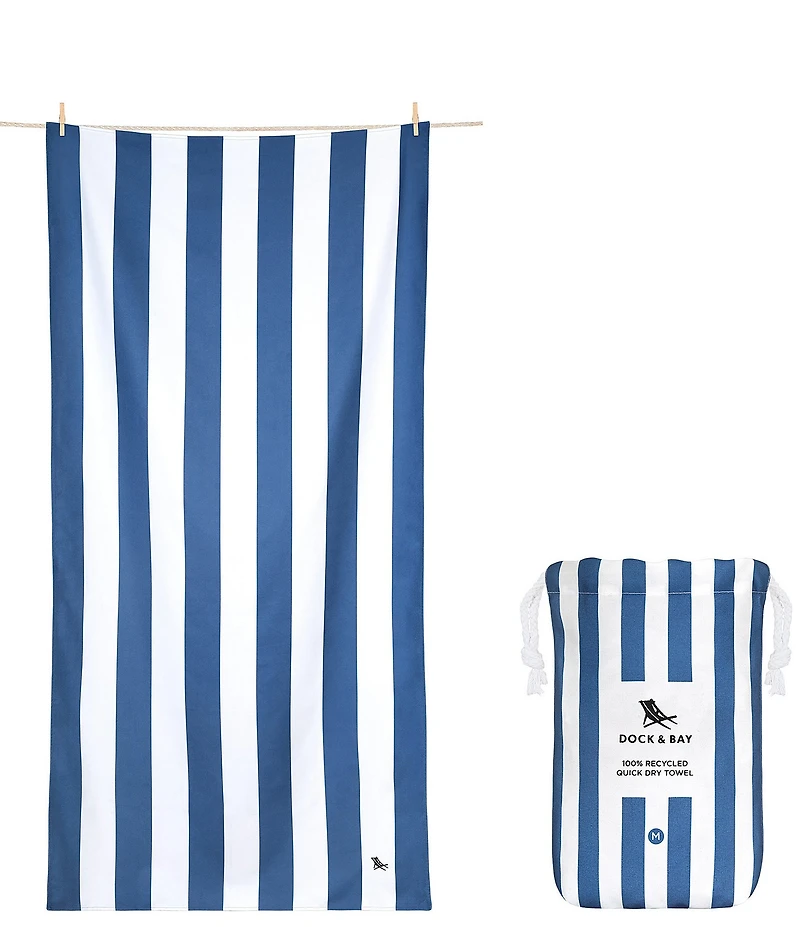 Dock & Bay Summer Shop Collection Striped Quick Dry Beach Towel