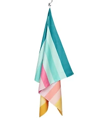 Dock & Bay Summer Shop Collection Coastal Candy Striped Quick Dry Beach Towel