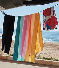 Dock & Bay Summer Shop Collection Coastal Candy Striped Quick Dry Beach Towel