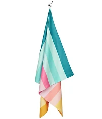 Dock & Bay Summer Shop Collection Coastal Candy Striped Quick Dry Beach Towel