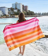 Dock & Bay Summer Shop Collection Multi Striped Quick Dry Beach Towel