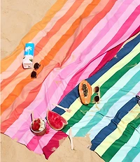 Dock & Bay Summer Shop Collection Multi Striped Quick Dry Beach Towel