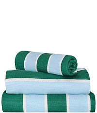 Dock & Bay Striped Quick Dry and Recycled Materials Bath Towel