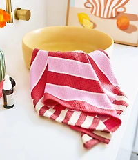 Dock & Bay Striped Quick Dry and Recycled Materials Bath Towel
