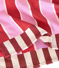 Dock & Bay Striped Quick Dry and Recycled Materials Bath Towel