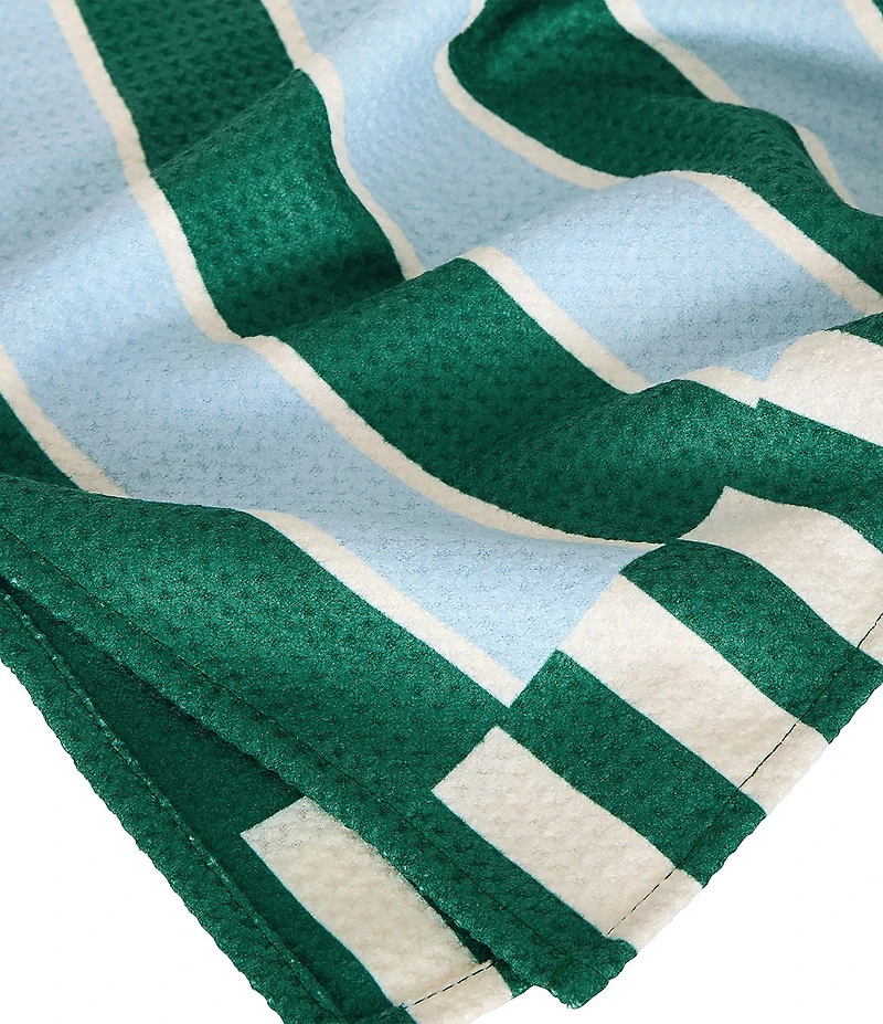 Dock & Bay Waffle Texture Striped Quick Dry and Recycled Materials Bath Towel