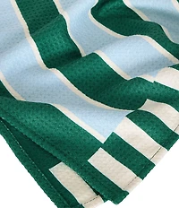 Dock & Bay Waffle Texture Striped Quick Dry and Recycled Materials Bath Towel