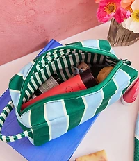 Dock & Bay Striped Travel Toiletry Bag