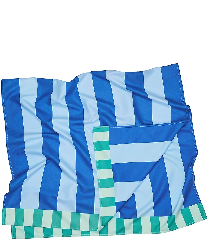 Dock & Bay Summer Shop Collection Blue Sky Quick Dry XL Beach Towel with Pouch