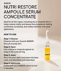 Doctor Babor Nutri Restore Ampoule